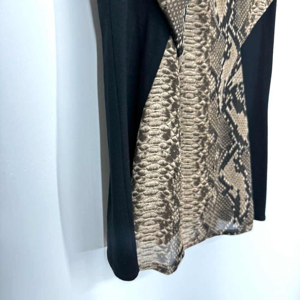 Vince Camuto Python Print Sleeveless Twist Front … - image 4